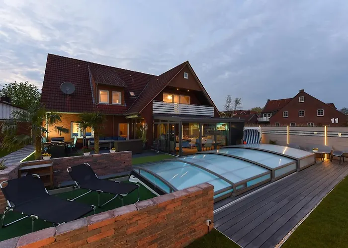 Haus Zum Seehund Mit Pool, Garten Und Tischtennisplatte Lägenhet