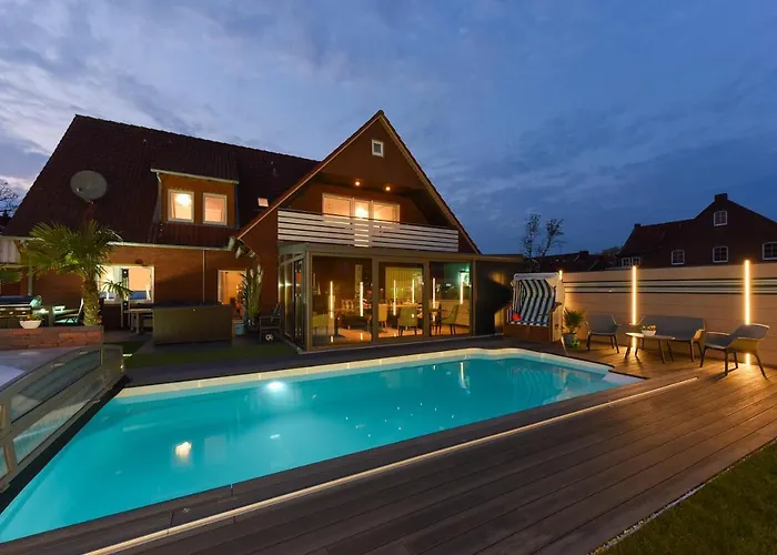 アパート Haus Zum Seehund Mit Pool, Garten Und Tischtennisplatte *