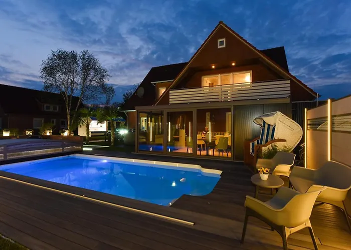 Haus Zum Seehund Mit Pool, Garten Und Tischtennisplatte Lägenhet