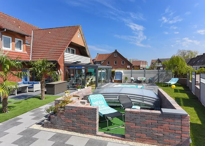 Haus Zum Seehund Mit Pool, Garten Und Tischtennisplatte Lägenhet *